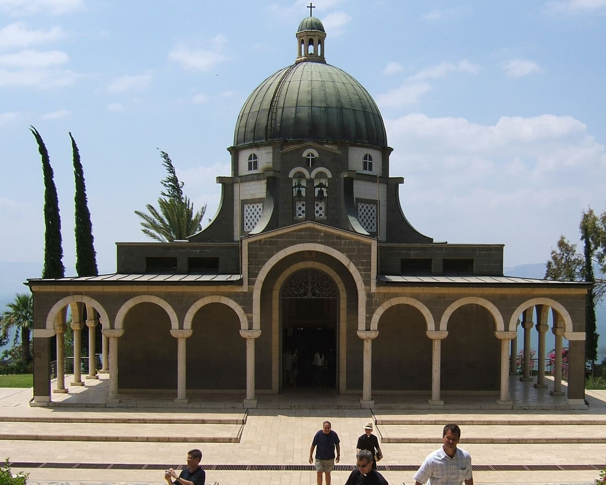 Church of the Beatitudes · Mount of Beatitudes · Galilee